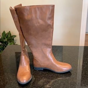 American Eagle knee high boots. Brown. Never worn!